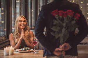 Couple on a date