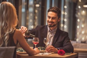 Couple on a date